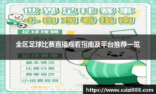全区足球比赛直播观看指南及平台推荐一览